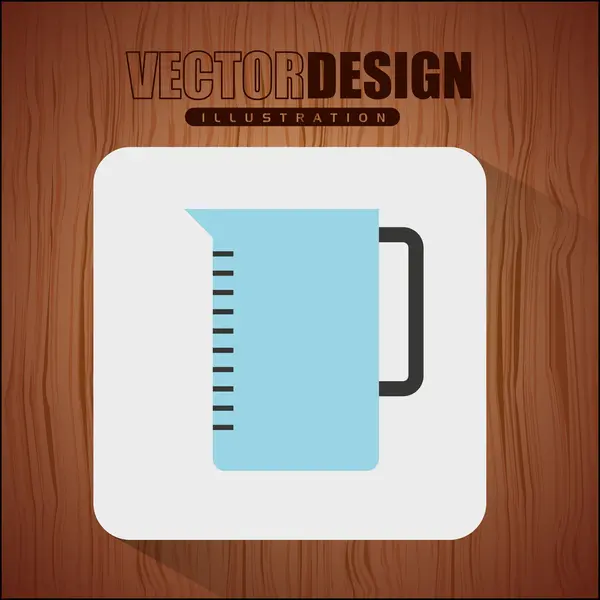 Utensili da cucina design — Vettoriale Stock