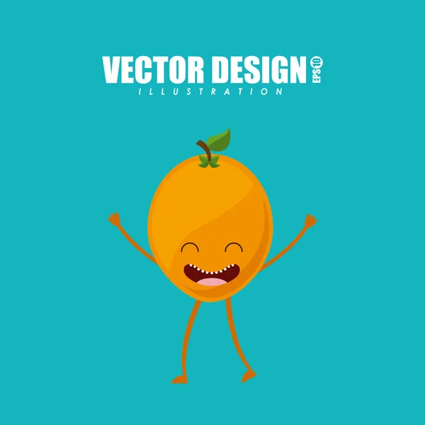 Charakter potravin design — Stockový vektor