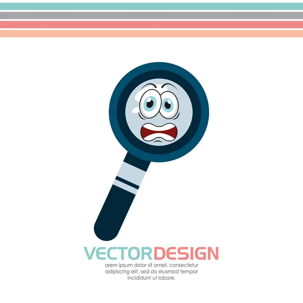 Character School Supply design — Stock Vector