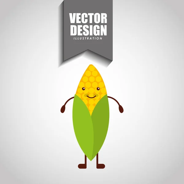Character food design — Stock Vector