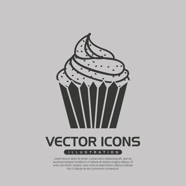 Bakery icon design — Stock Vector