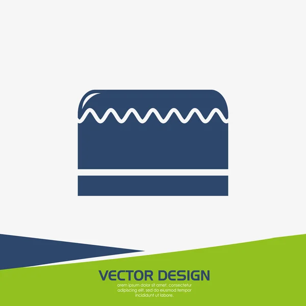 Pekařství ikony designu — Stockový vektor