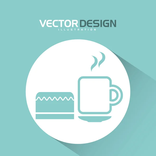 Diseño de icono de panadería — Vector de stock