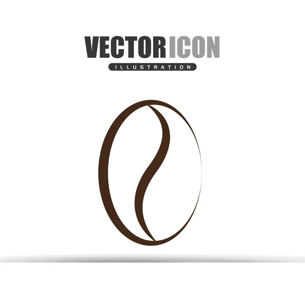 Tempo de café ícone design — Vetor de Stock