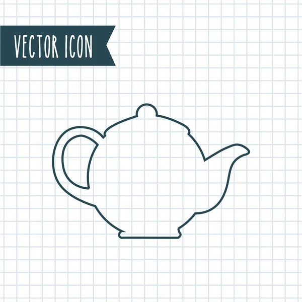 Tiempo de café icono de diseño — Archivo Imágenes Vectoriales