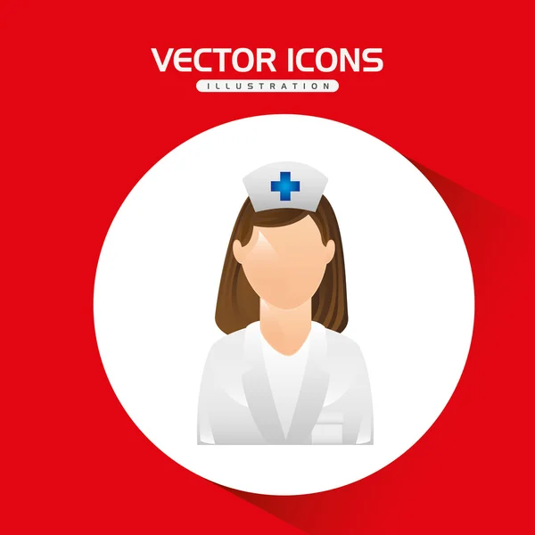 Design de ícone médico — Vetor de Stock