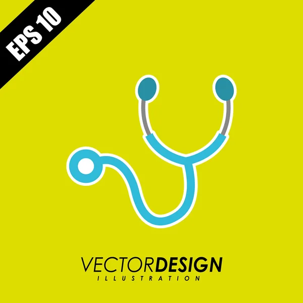 Diseño del icono médico — Vector de stock