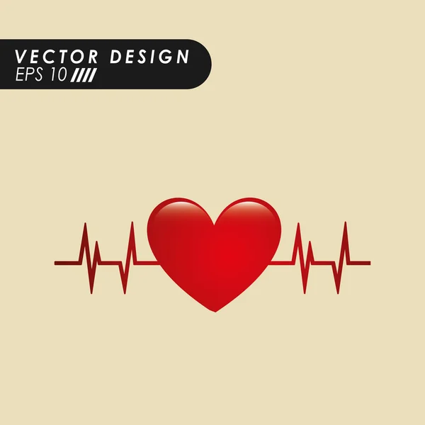 Lékařské ikonu design — Stockový vektor