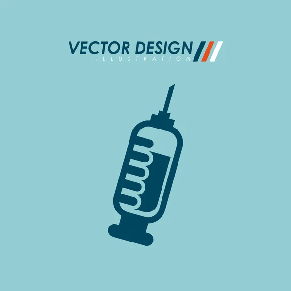 Diseño del icono médico — Vector de stock