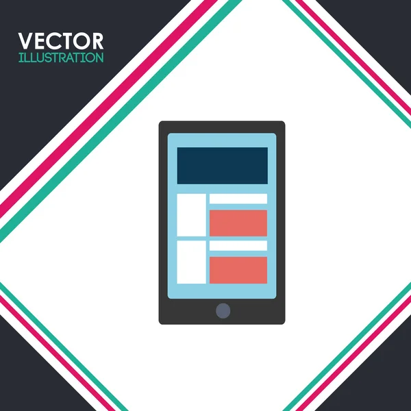 Diseño de icono de tecnología — Vector de stock