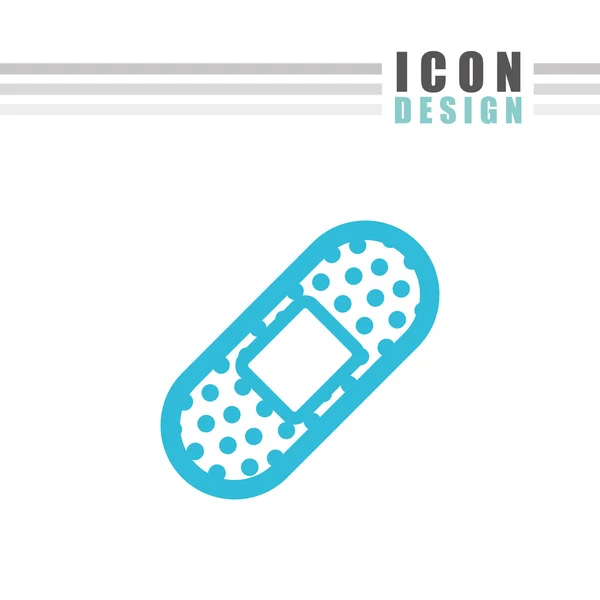의료 아이콘 디자인 — 스톡 벡터