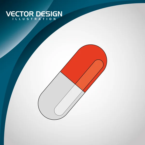 Medicinsk ikon design — Stock vektor