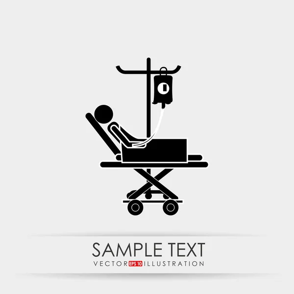 Medische pictogram ontwerp — Stockvector