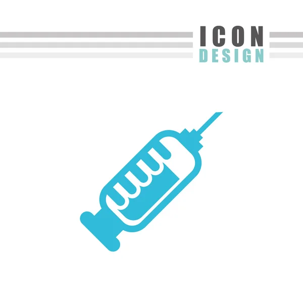 Icône médicale design — Image vectorielle