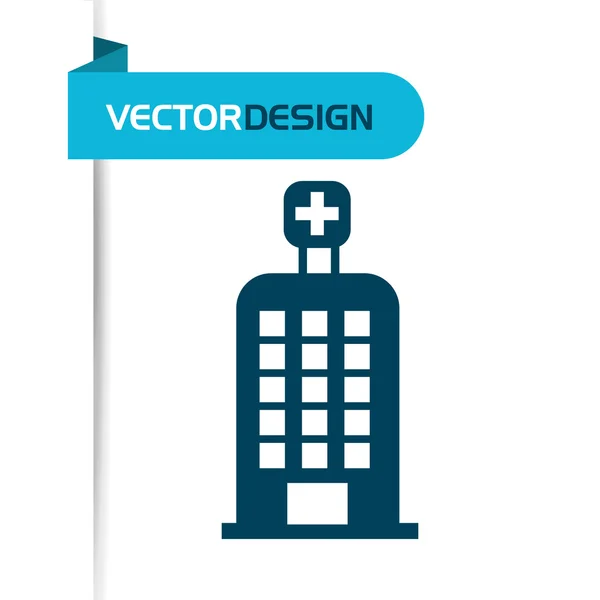 Tıbbi simge tasarım — Stok Vektör