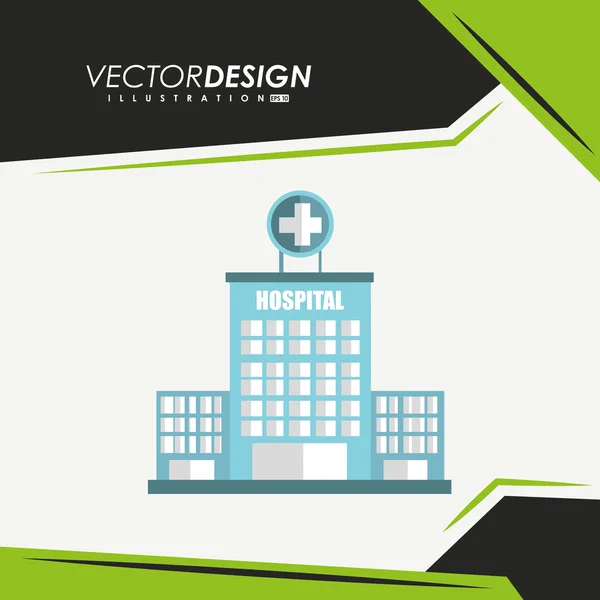 Diseño del icono médico — Vector de stock