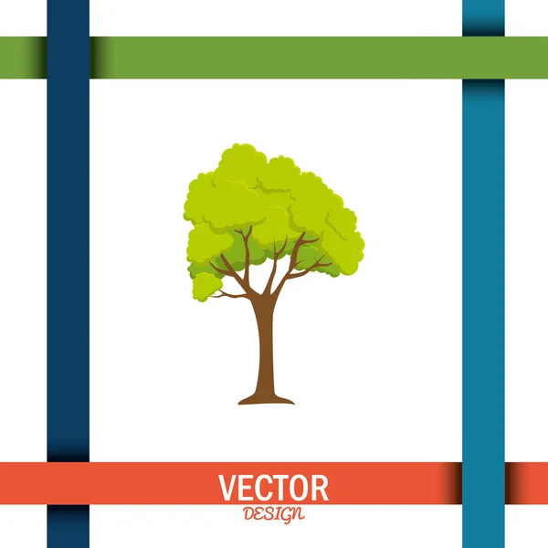 Nature icon design — Stock Vector