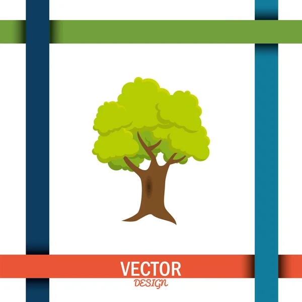 Nature icon design — Stock Vector