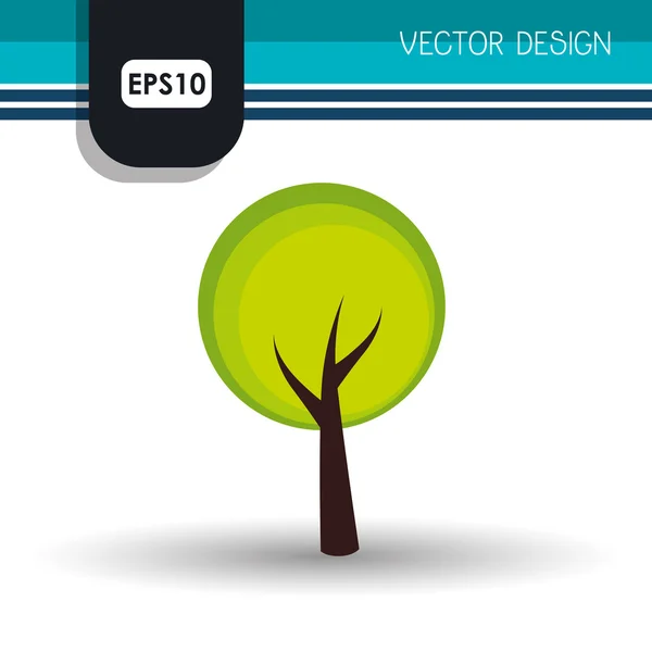 Design de ícone de natureza , — Vetor de Stock