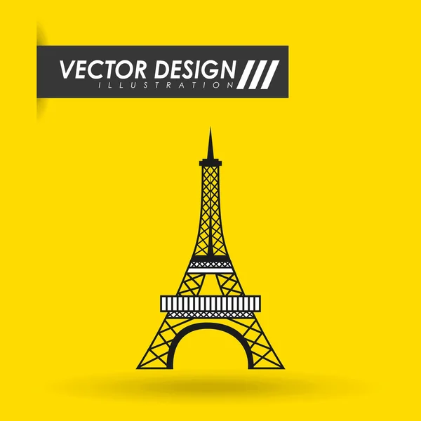 Europeiska monumentet design — Stock vektor