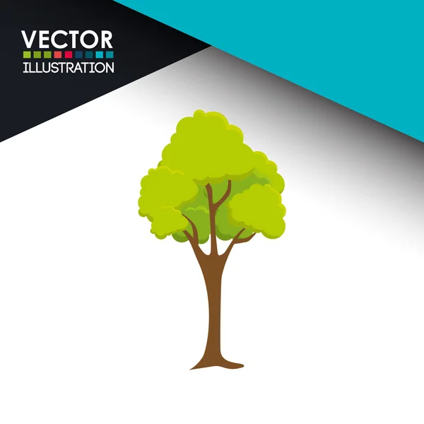 Natuur pictogram ontwerp — Stockvector