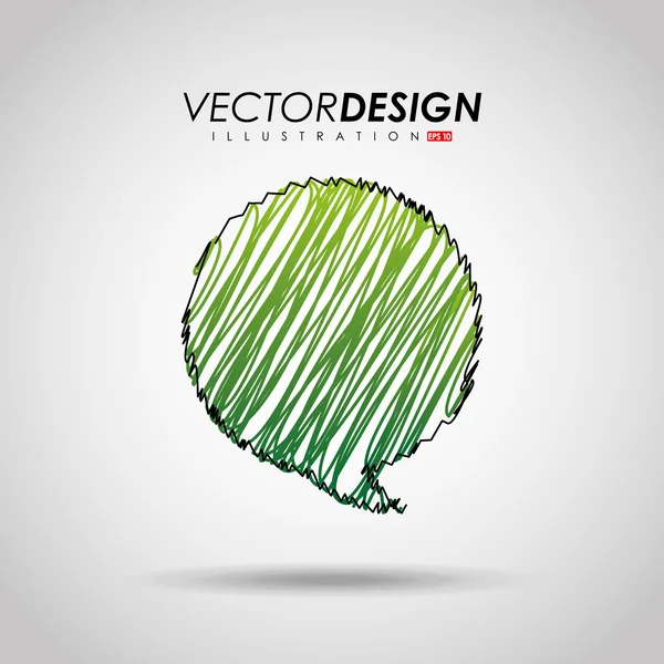 Design icona palloncino — Vettoriale Stock