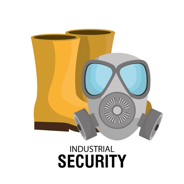 Diseño del equipo de seguridad — Vector de stock