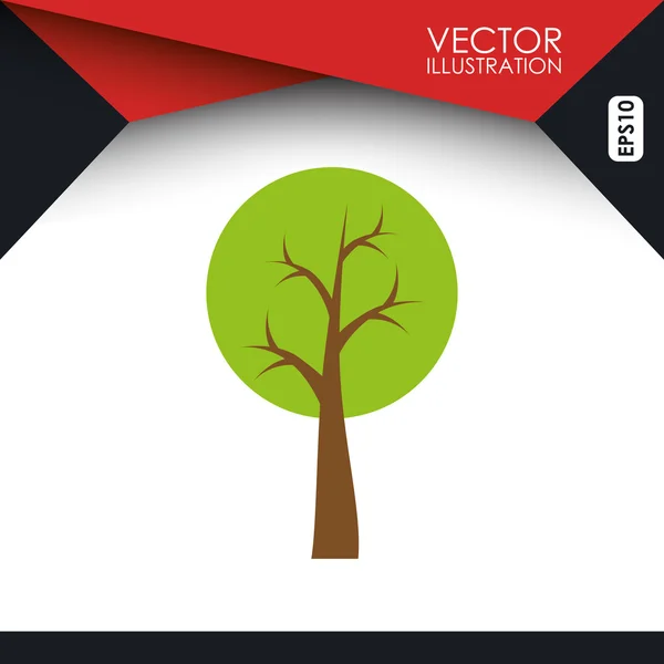 Naturaleza icono diseño , — Vector de stock