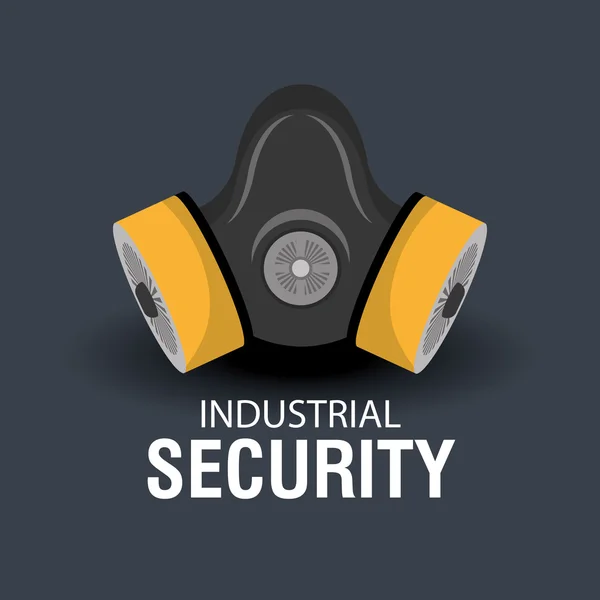 Veiligheid apparatuur ontwerp — Stockvector