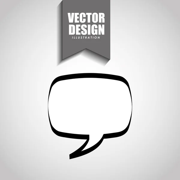 Balónek ikony designu — Stockový vektor