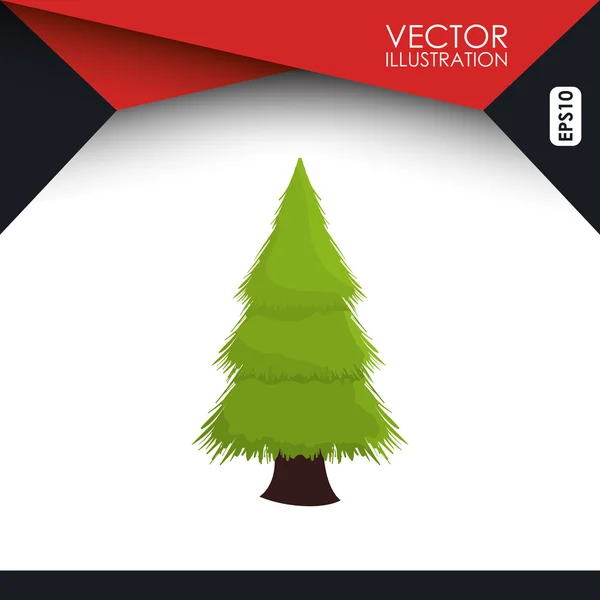 Naturaleza icono diseño , — Vector de stock