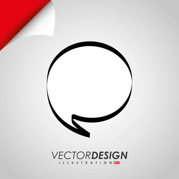 Ballon ikon tervezés — Stock Vector
