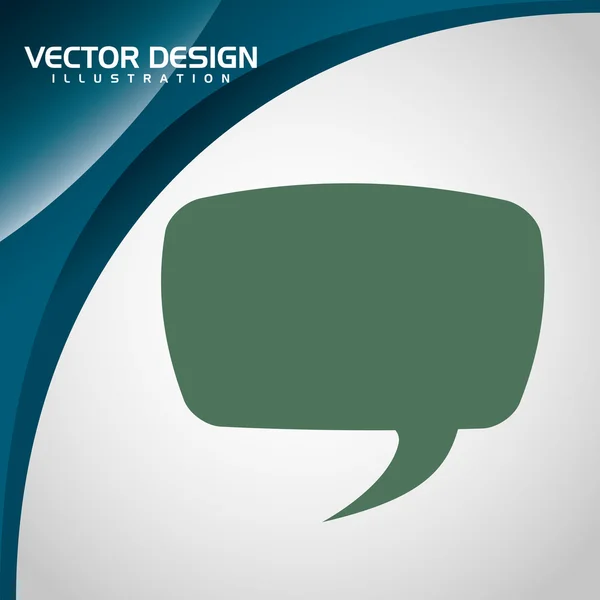 Design de ícone de balão — Vetor de Stock