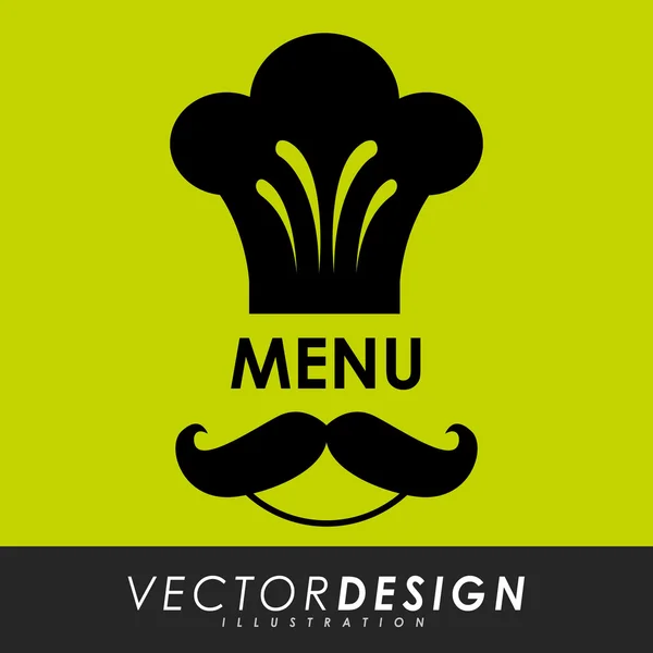 Design de menu restaurante — Vetor de Stock