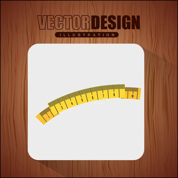 Perdre du poids design — Image vectorielle