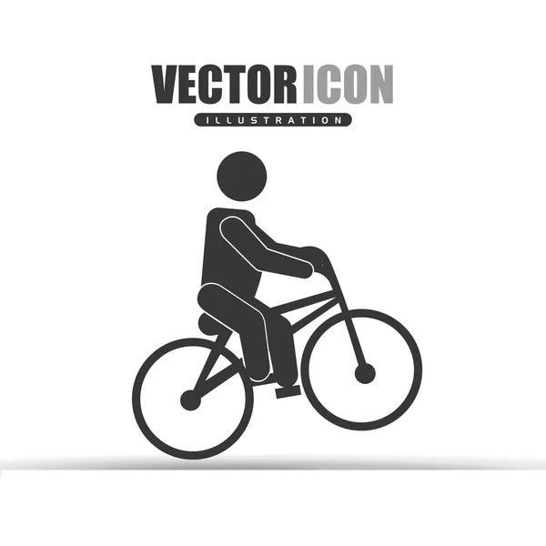 Fitness design desportivo — Vetor de Stock