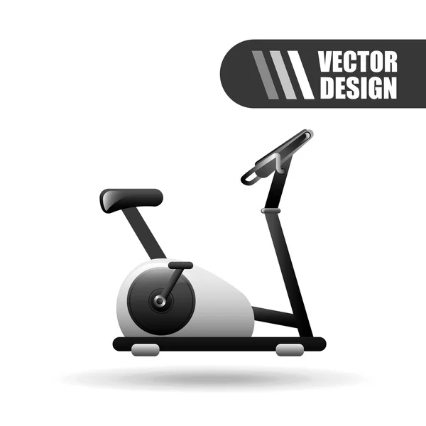 Diseño de tiempo gimnasio — Vector de stock