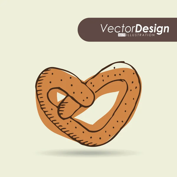 Diseño de icono de panadería — Vector de stock