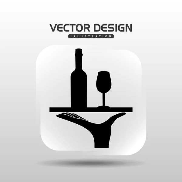 Diseño de menú de restaurante — Vector de stock