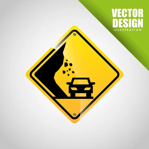 Trafiksignal design — Stock vektor