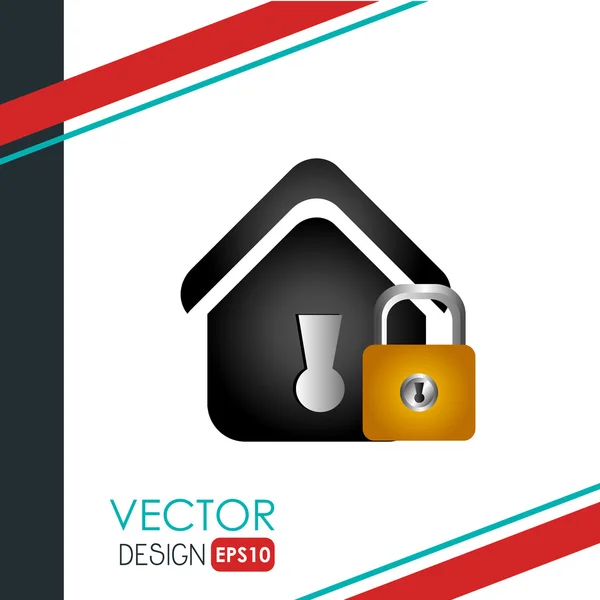 Security system design — Stock Vector