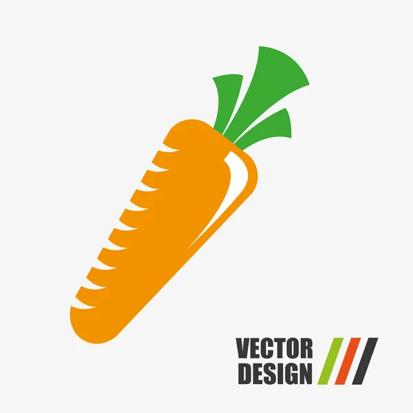 Diseño de alimentos saludables — Vector de stock