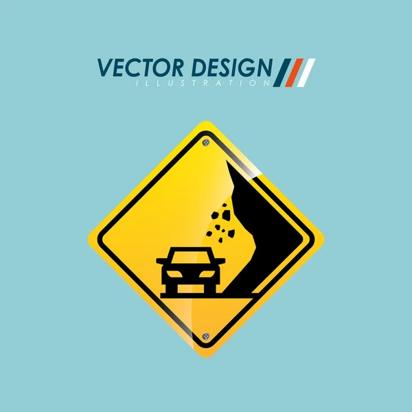 Verkeer signaal ontwerp — Stockvector