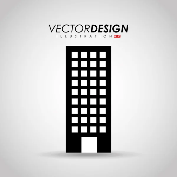 Budování ikony designu — Stockový vektor