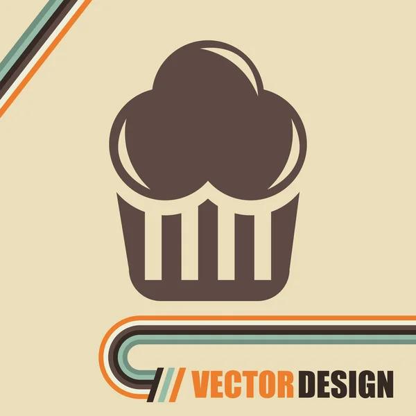 Pekařství ikony designu — Stockový vektor