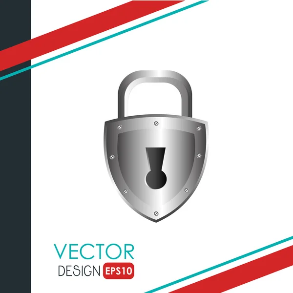 Security systemdesign — Stock vektor