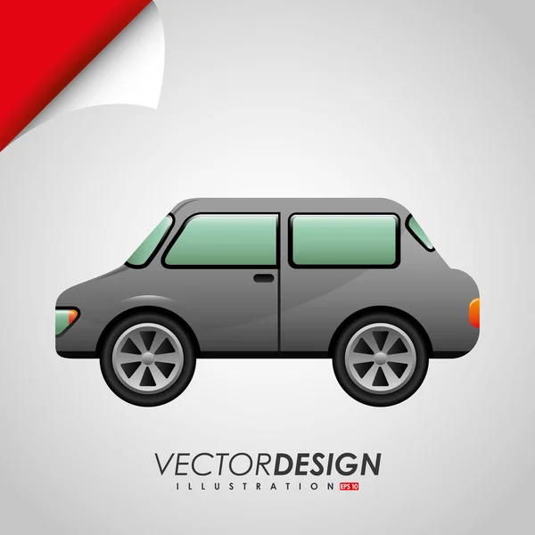 Diseño de icono de coche — Vector de stock