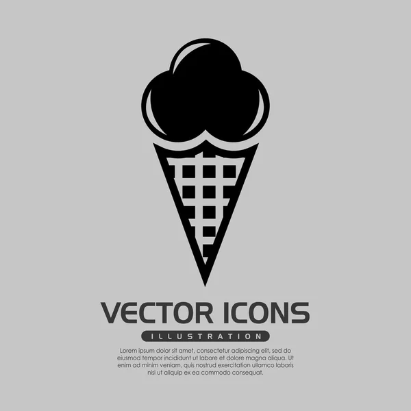 Bageri ikon design — Stock vektor