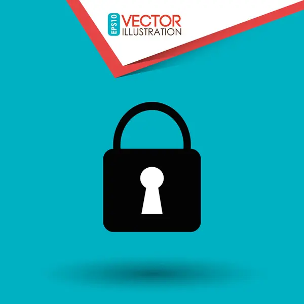 Návrh systému zabezpečení — Stockový vektor