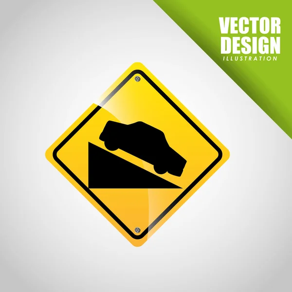 Trafiksignal design — Stock vektor